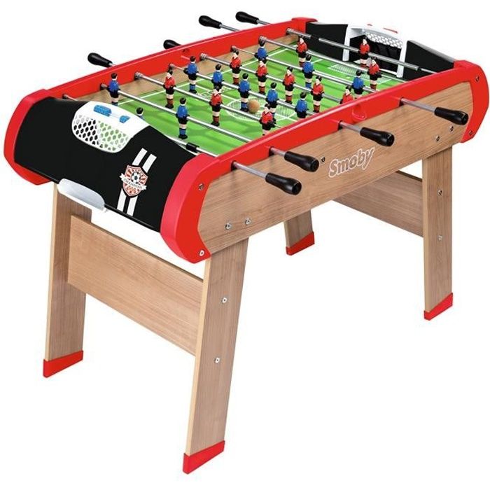 Babyfoot en bois Smoby - Champions aille Unique Coloris Unique - Pour enfants de 8 ans et plus