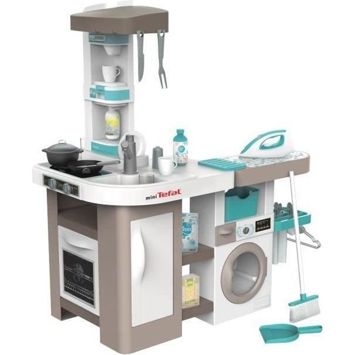 Tefal cuisine clean - 2 espaces de jeu : cuisine ménage - dès 3 ans