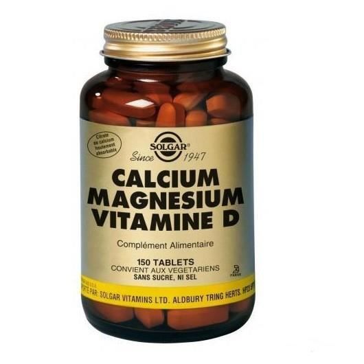 Calcium Magnésium Vitamine D - 150 comprimés