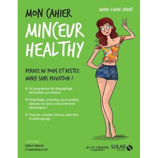 Livre - MON CAHIER ; minceur healthy