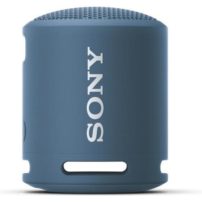 SONY SRSXB13 - Enceinte portable - Bluetooth - Extra Bass - Waterproof - 16h d'autonomie - Bleu