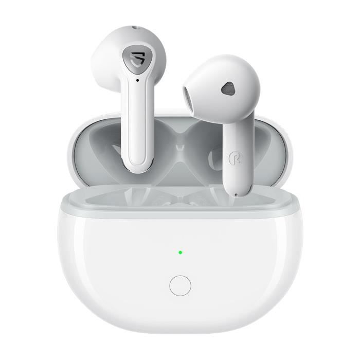 Écouteurs Soundpeats Air3 Deluxe - Bluetooth 5.2 avec QCC3040 aptX-Adaptive - Blanc