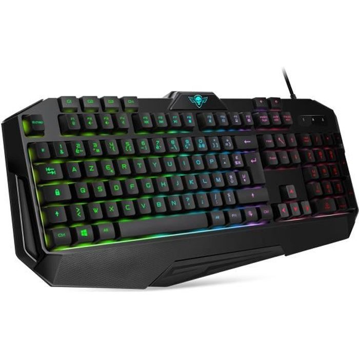 SPIRIT OF GAMER Clavier Gaming PRO-K8 RGB USB