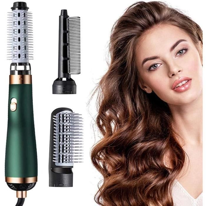 Sèche-cheveux, brosse à air chaud, 3 en 1, brosse à sèche-cheveux électrique, peigne multifonction, brosse à air chaud, [110]
