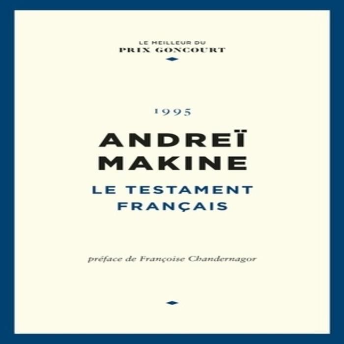 Le testament français - Grand Format