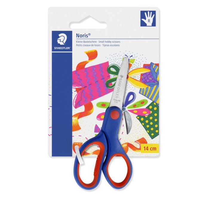Ciseaux d'écoliers - STAEDTLER - NORIS CLUB - Mixte - Enfant - Couleur Aléatoire