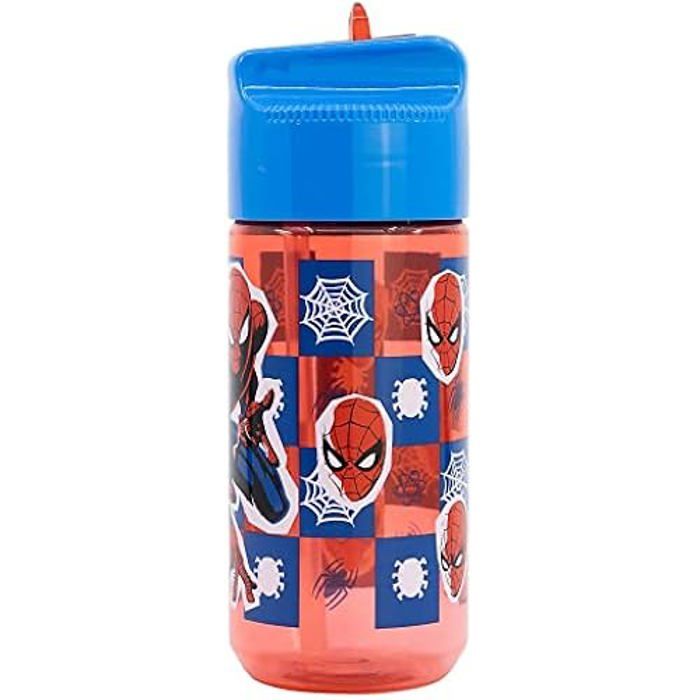 Bouteille d'eau pour enfants STOR - ECOZEN HIDRO - Spiderman - 430 ml - Bleu