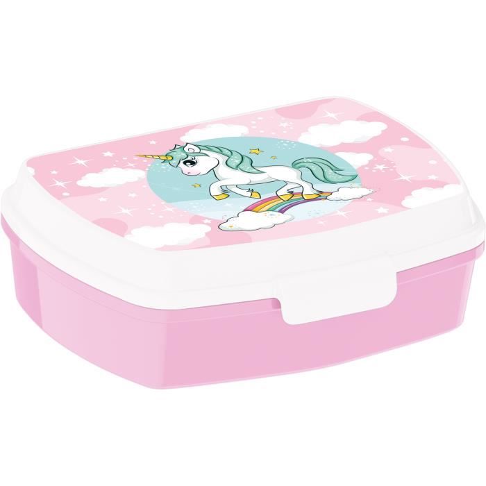 Boite à gouter Licorne en mélamine
