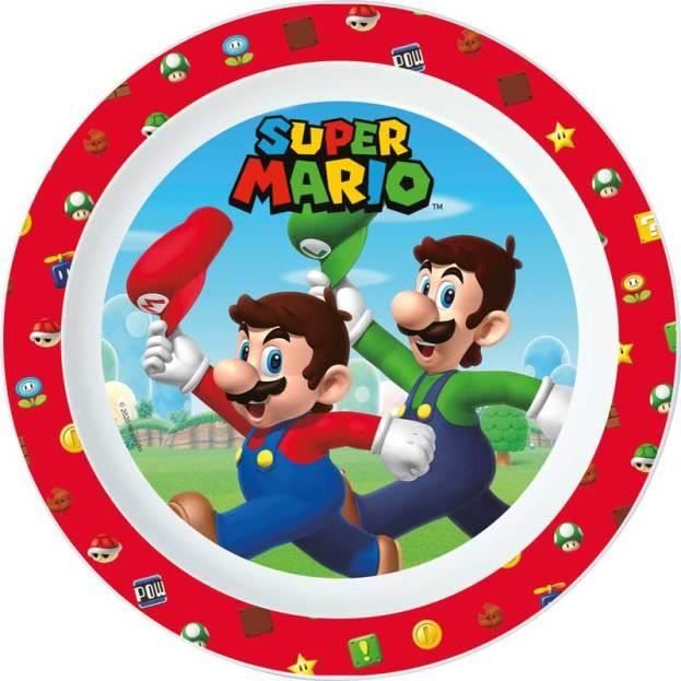 Assiette Super Mario en Mélamine