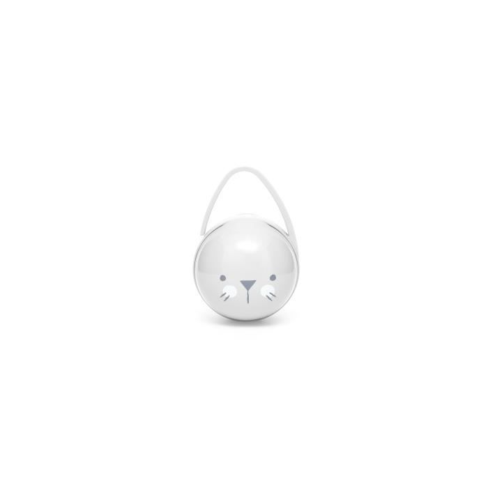 Suavinex Sucette Boîte de Rangement Duo Hygge Baby Gris