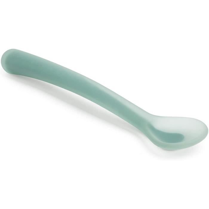 Suavinex Cuillère Souple Silicone Plus de 4 mois Hygge Vert - 401180