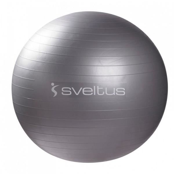 Gym Ball Gris (diamètre 65 cm).