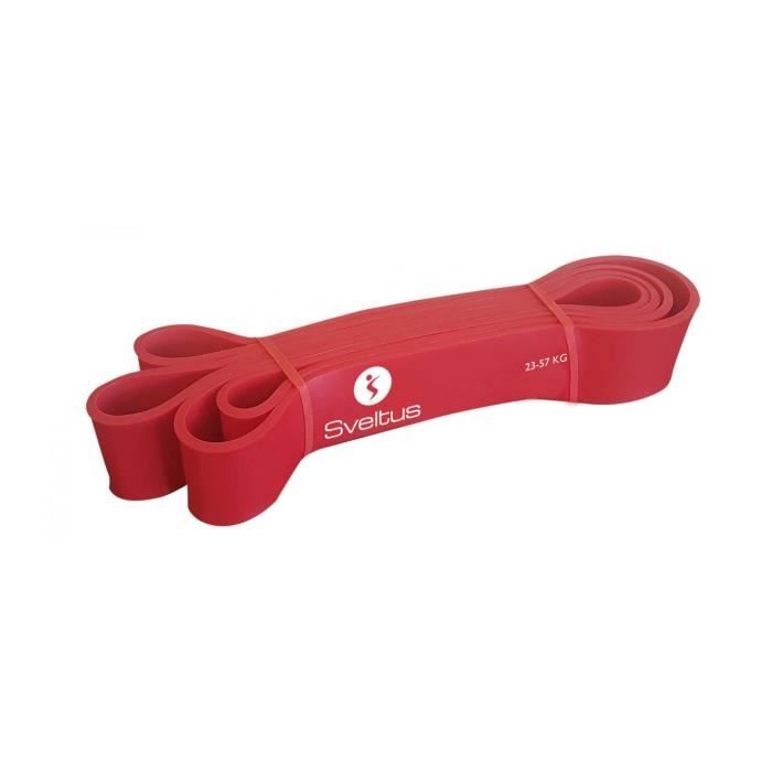 SVELTUS - Power band rouge 23-57 kg