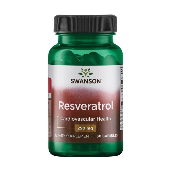Compléments alimentaires Resveratrol 250 MG BI7210 , Swanson,