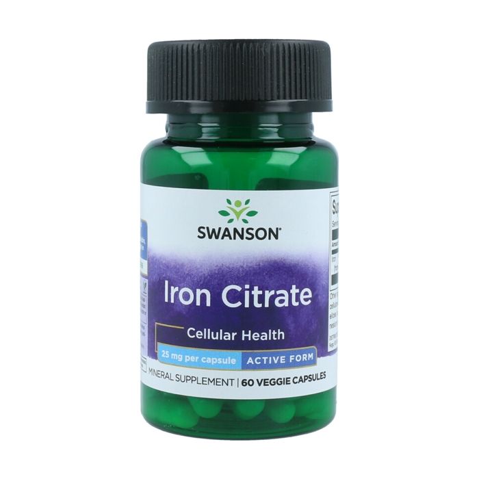 Compléments alimentaires Iron Citrate 25 MG BI6946 , Swanson,