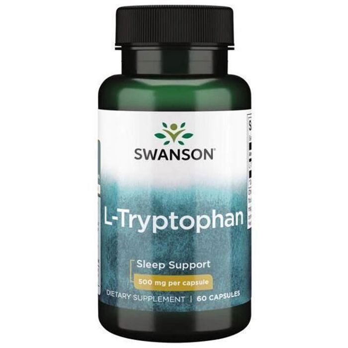 L-Tryptophane 500 mg 60 gélules