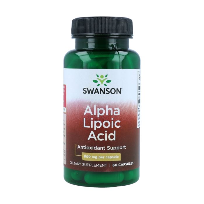 Acide alpha lipoïque 600 mg 60 caps