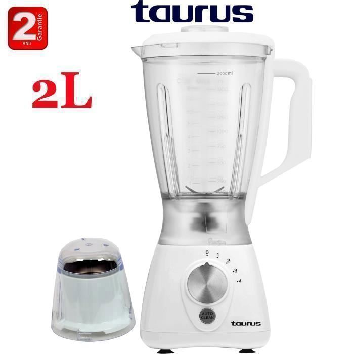 Blender Peru bol 2L 550w moulins mixeur robot -2 ans de garantie