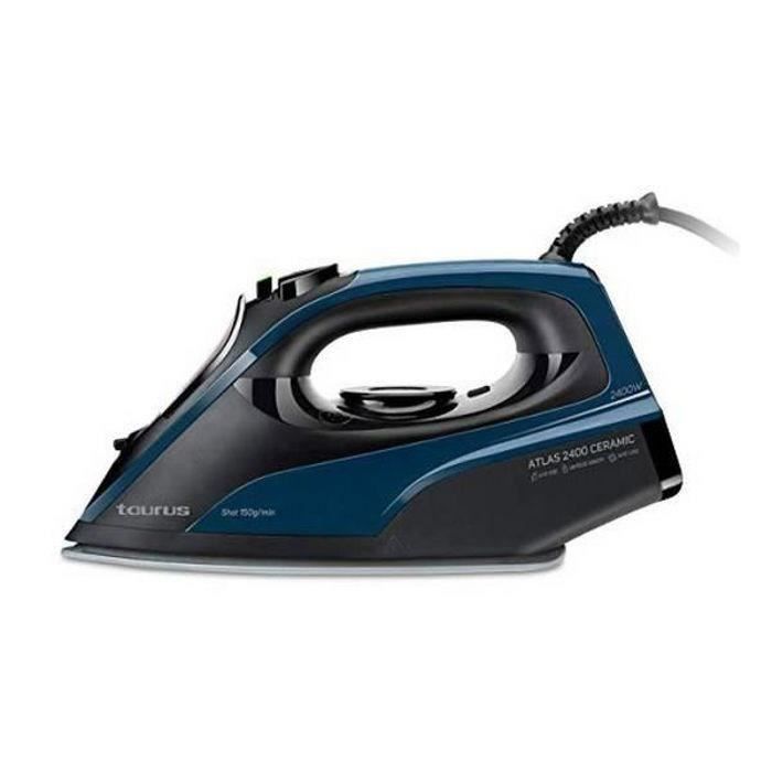 Fer à repasser vapeur 2400 W - Atlas 2400 - Taurus - Débit de vapeur 150 g/min - Système anti-tartre - Gris