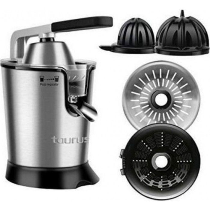 Presse-agrumes TAURUS Easy Press 300 - Moteur AC Professionnel - Filtre régulateur de pulpe - 2 cônes inclus