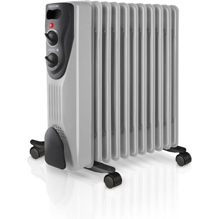 Radiateur à bain d'huile DAKAR 2300 W gris et noir