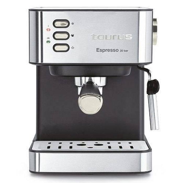 Cafetière expresso trento 850 W - 20 bars Gris, noir