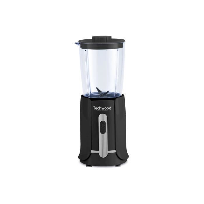 MINI BLENDER 500 ML NOIR/GRIS TECHWOOD - TBL-206