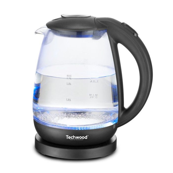 Bouilloire électrique 1,7L en verre