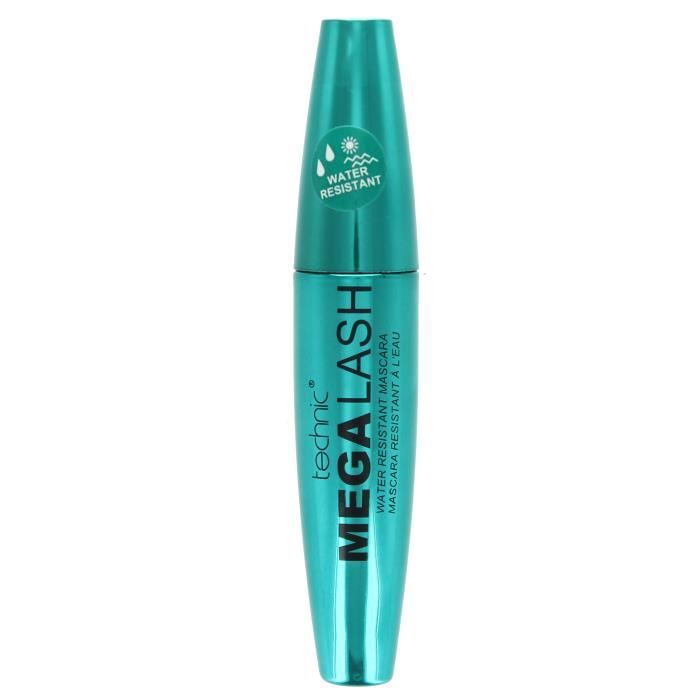 Technic Mega Lash Volumising Waterproof Mascara 14ml- Black