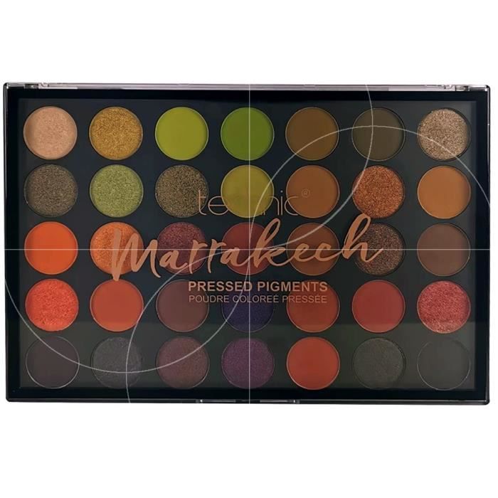 technic - Marrakech Palette 35 Fards à paupières colorés Multicolore
