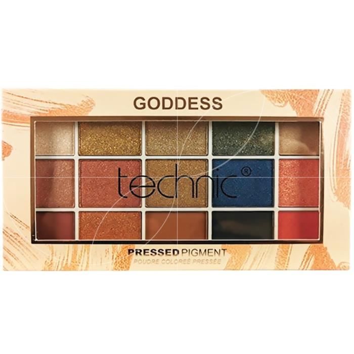 technic - Goddess Palette 15 fards à paupières - 21,9g Multicolore