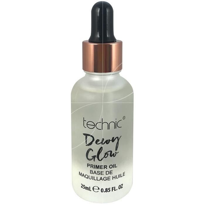 Base de maquillage huile - TECHNIC - Dewy Glow - Texture huile - Sans parabène