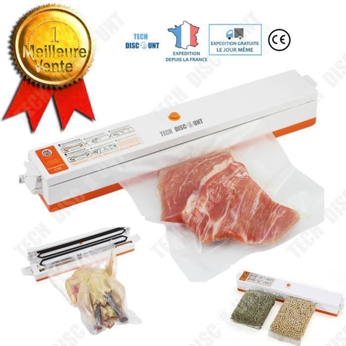 machine sous vide alimentaire professionnel scellage cuisine conservation thermo soudeuse coupeuse sac en plastique automatique