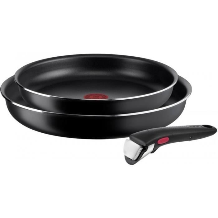 Set Ingenio Easy Cook 3Pcs L1539143 Tefal "Poêles 24/28 Cm) + 1 Poignée Amovible"