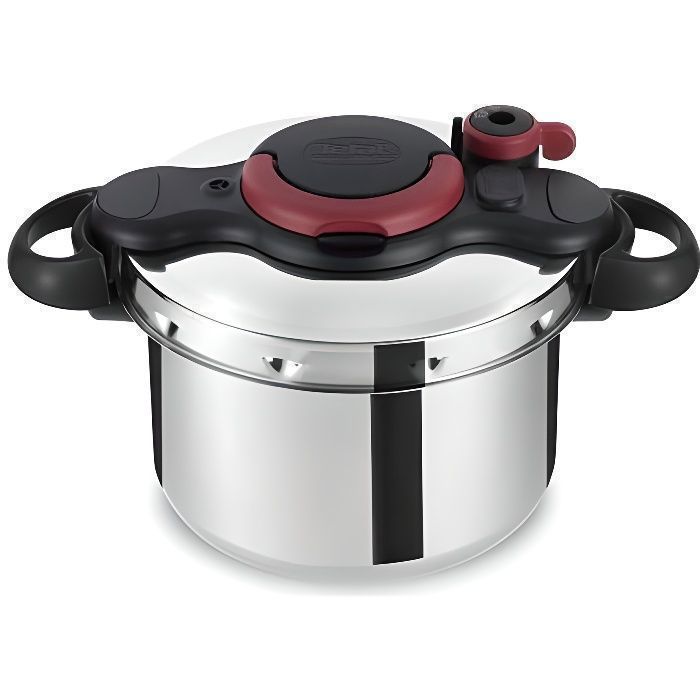 Autocuiseur - Tefal - Clipso Minut' Easy - 6L - 30% plus léger - 5 sécurités