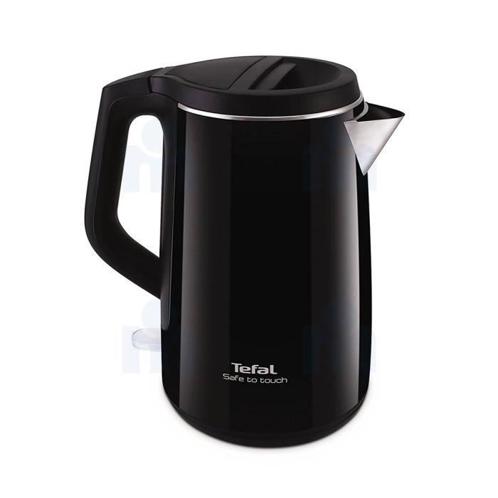 Bouilloire KO2608 SAFE TEA 1.7L BLACK TEFAL