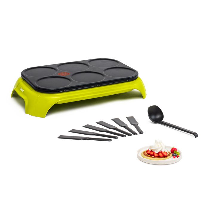 TEFAL Crep'Party Colormania®,  Surface antiadhésive, Thermospot, Made in France, PY559312