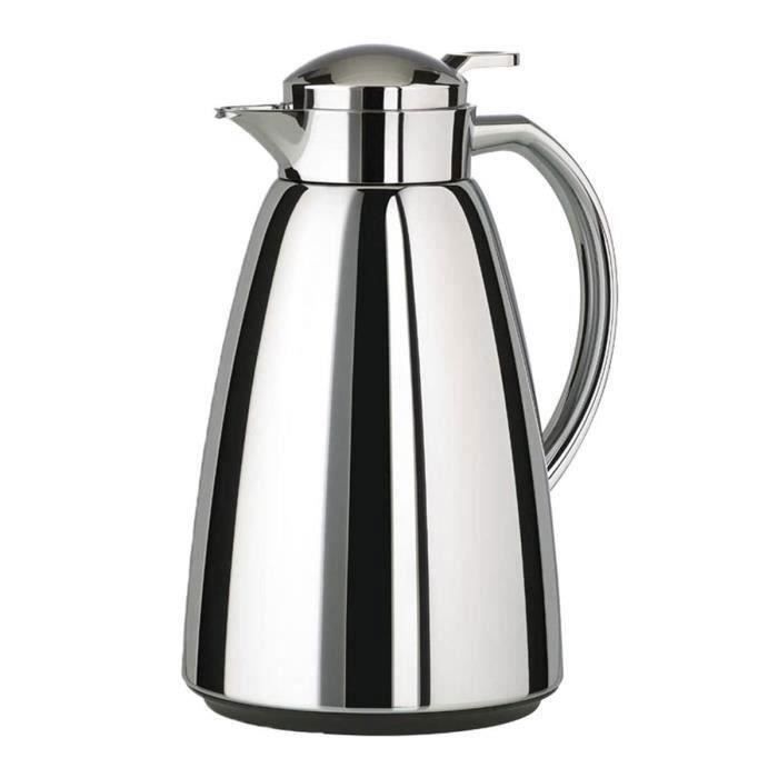 Carafe Isotherme - TEFAL - CAMPO - Acier inoxydable - 1 L - 100% étanche
