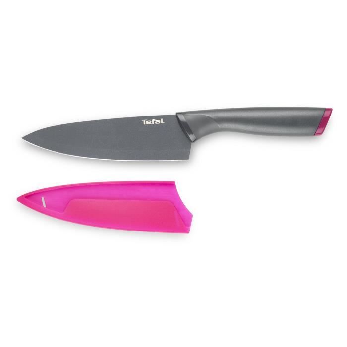 TEFAL FRESH KITCHEN Couteau chef - 15 cm - K1220314 + Etui