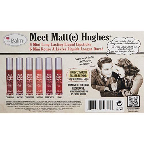 THEBALM Coffret Rouges à Lèvres Meet Matt Hugues