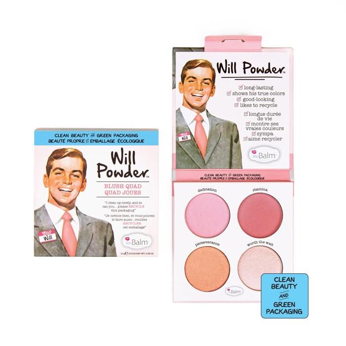 Palette de blush Will Powder Blush Quad 10g