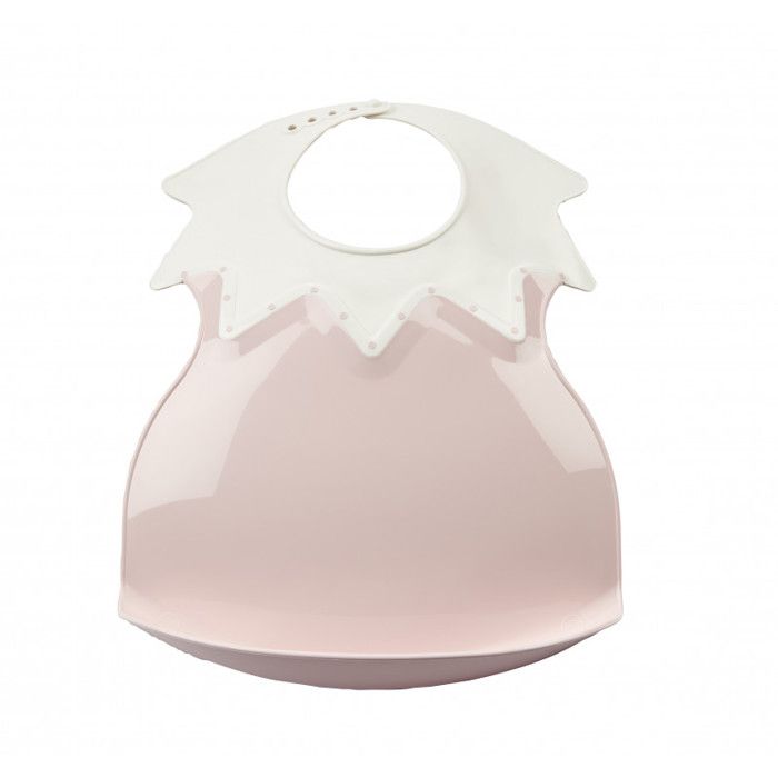 THERMOBABY Bavoir arlequin - Rose poudré