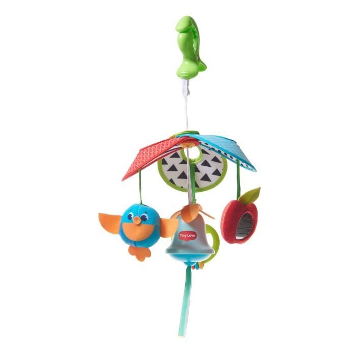 Tiny Love Mini-mobile Pack & Go , Mobile Nomade et Compact, Collection dans la Prairie