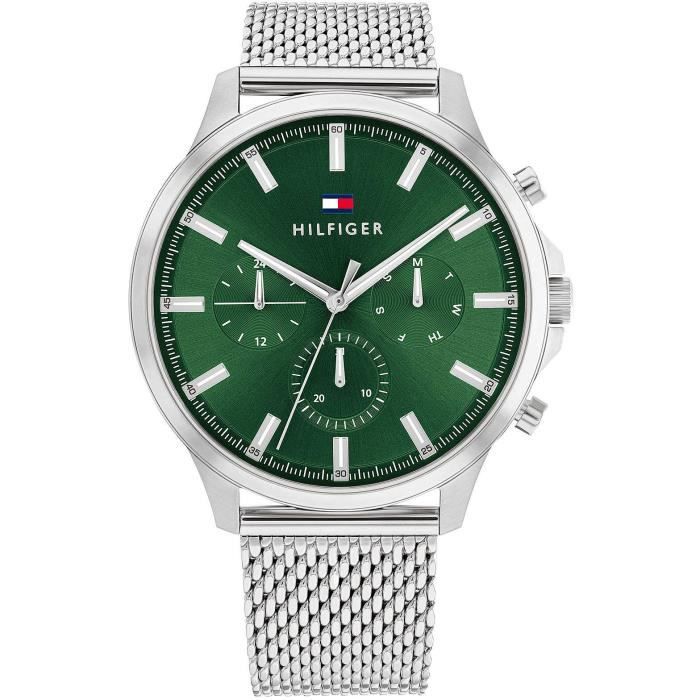 Montre - Tommy Hilfiger - Ryder - Argenté - Acier hypoallergénique - 5 ATM