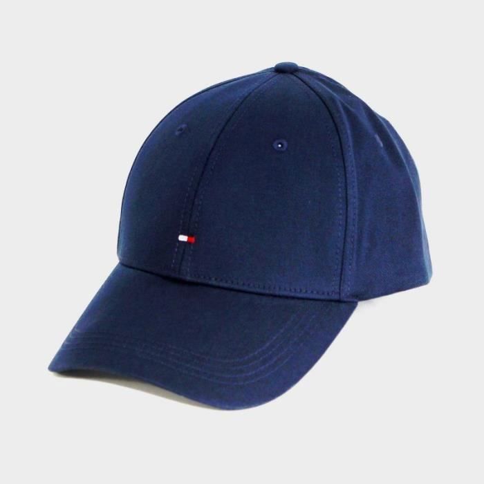 Casquette - TOMMY HILFIGER - Classic Baseball - 100% coton - Ajustable - Couleur Navy