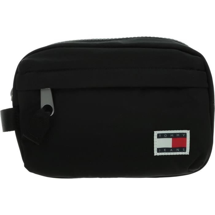 Sac de voyage TOMMY HILFIGER Tjm College Washbag Noir - Mixte/Adulte