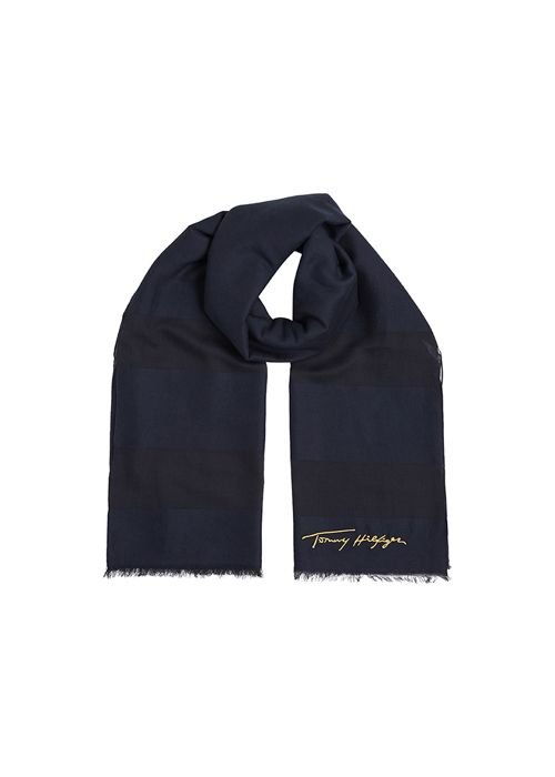 TOMMY HILFIGER Iconic Soft Scarf Acc Desert Sky [176517] - écharpe echarpe