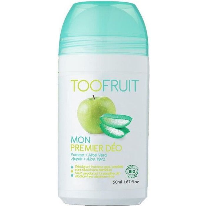 Toofruit Mon Premier Déo Pomme Aloé Vera 50ml