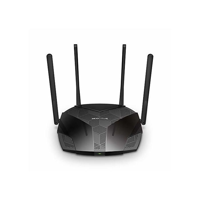 Routeur WiFI 6 AX3000Mbps -  MERCUSYS MR80X - Double Bande - Canal 160 MHz - 4 antennes 5dBi, MU-MIMO, WPA3 - 4 Ports Gigabit
