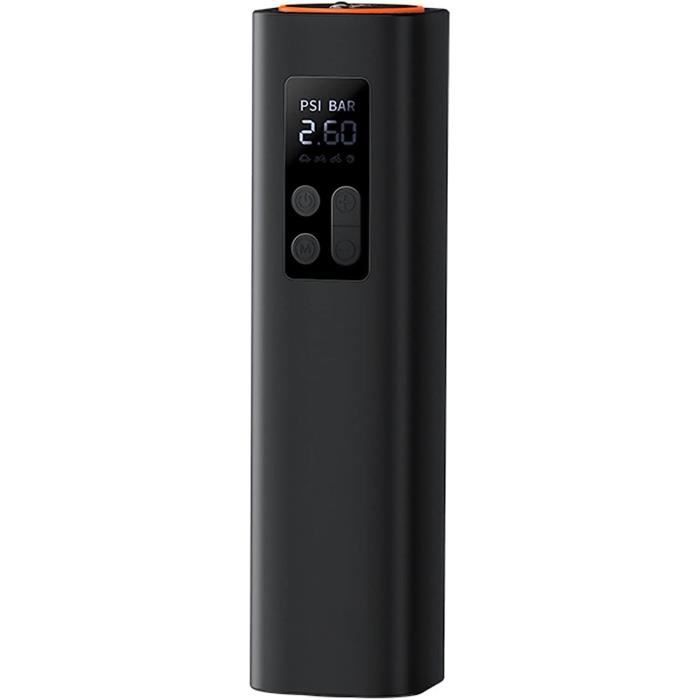 Mini Gonfleur De Pneu Numérique 150 Psi Portable Compresseur D'Air Électrique Sans Fil Rechargeable Avec Lumière Led Pour Vél[H4367]